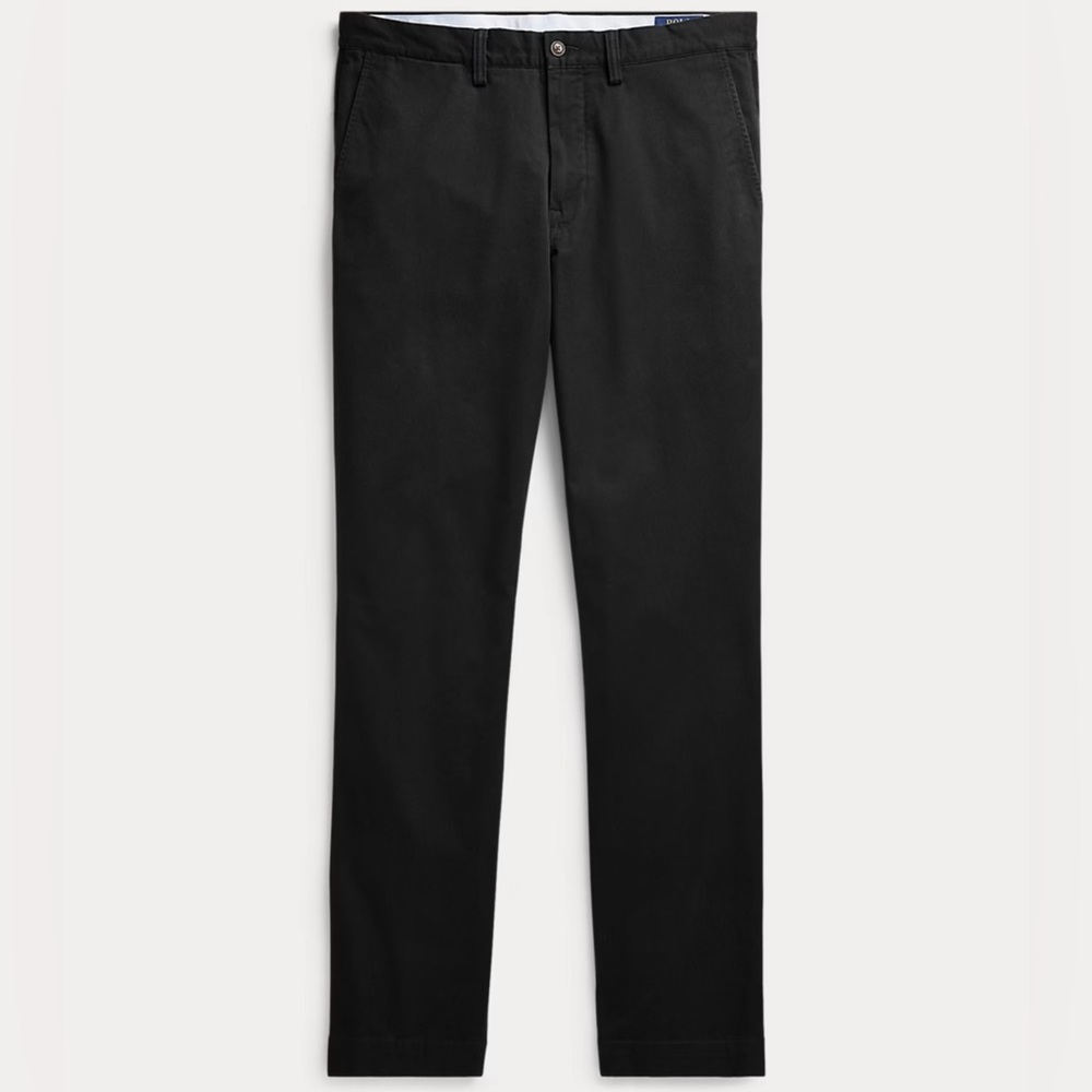 Polo Classic Black Chino Pants